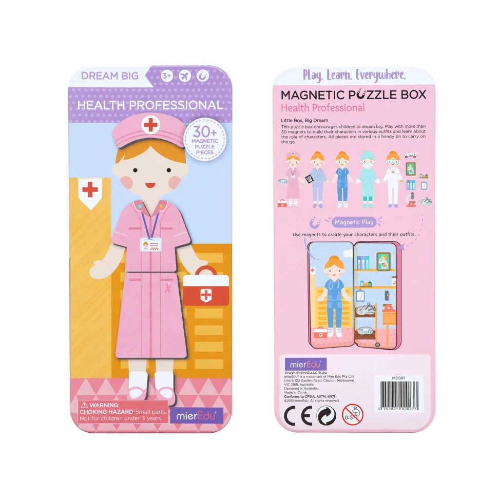 mierEdu Magnetic Puzzle Box - Health Professional