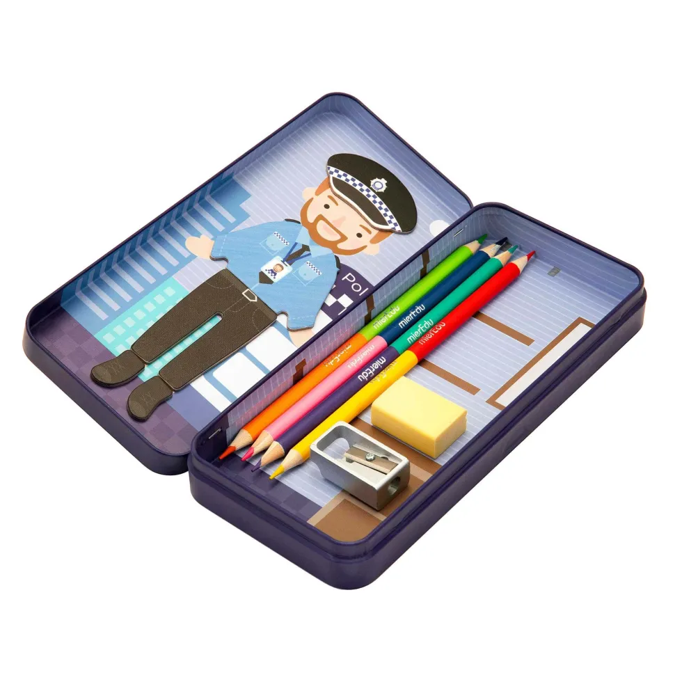 mierEdu Magnetic Puzzle Box - Police Officer