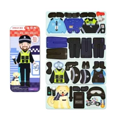 mierEdu Magnetic Puzzle Box - Police Officer