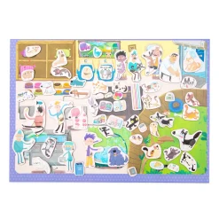 mierEdu Magnetic Puzzle Play Kit - My Community