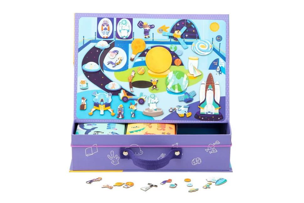 mierEdu Magnetic Puzzle Play Kit - My Museum