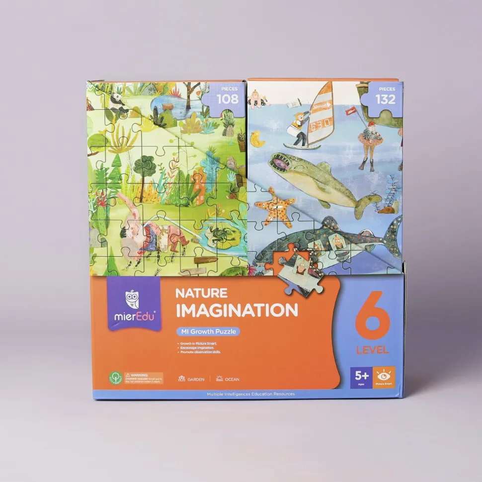 mierEdu MI Growth Puzzle Level 6 - Nature Imagination