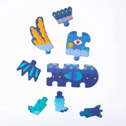 mierEdu Puzzle & Draw Magnetic Kit - Crazy Monsters