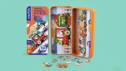 mierEdu Travel Magnetic Box - Trains