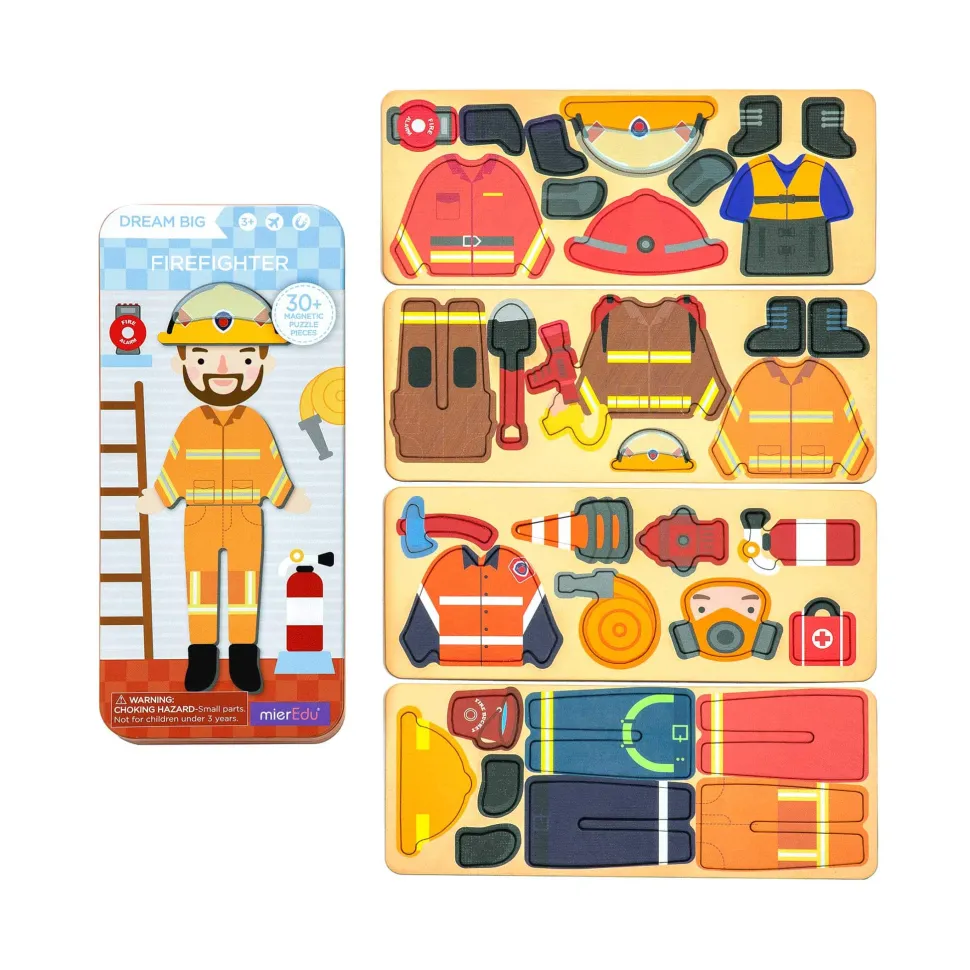 mierEdu Travel Puzzle Box- Firefighter
