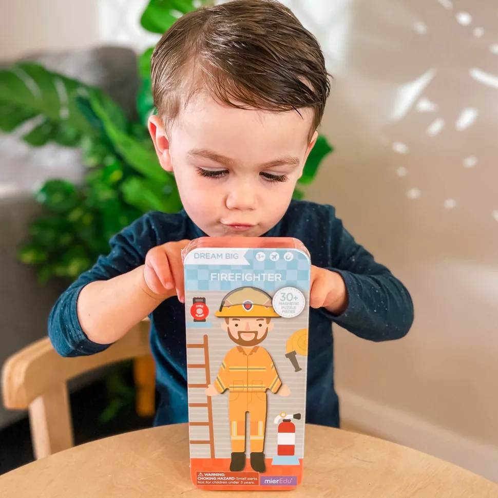 mierEdu Travel Puzzle Box- Firefighter