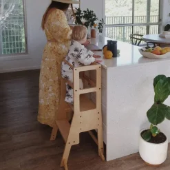 Mini Chef: My Duckling Adjustable Learning Tower with Stool set