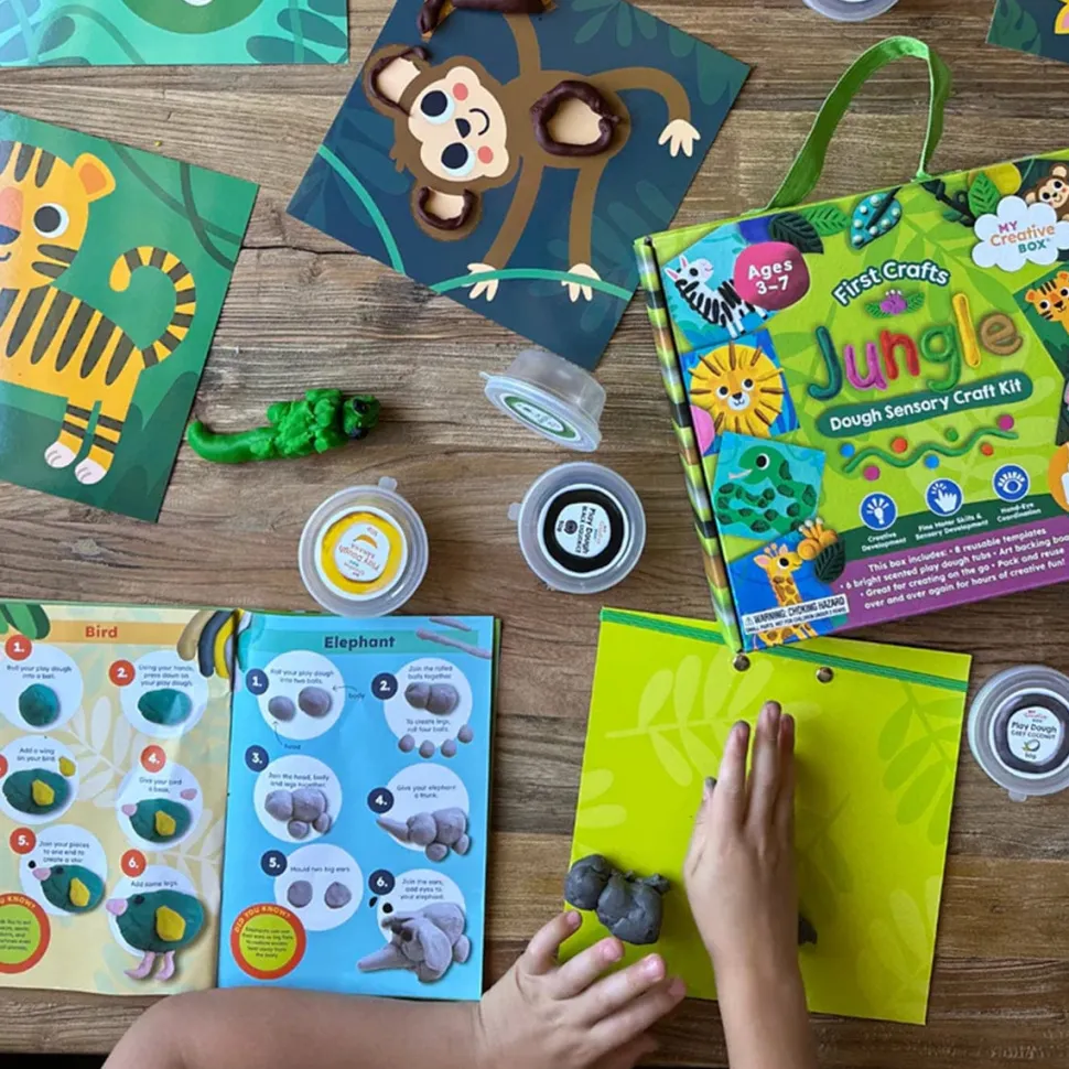 My Creative Box Jungle Dough Sensory Craft Box