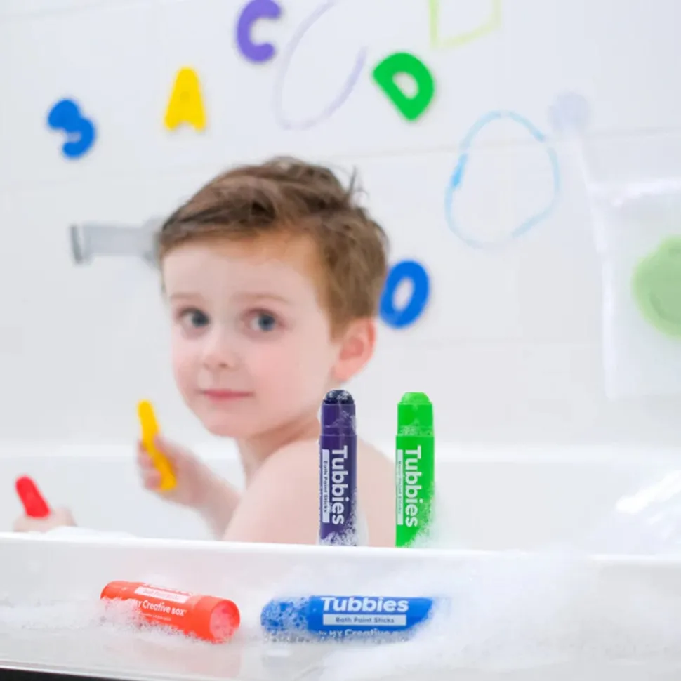 My Creative Box Tubbies Bath Paint Sticks | Set of 6