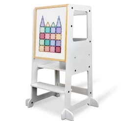 My Duckling Adjustable Learning Tower 2 in 1 –White
