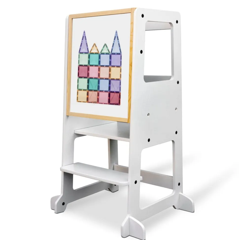 My Duckling Adjustable Learning Tower 2 in 1 –White
