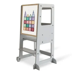 My Duckling Adjustable Learning Tower 2 in 1 –Grey