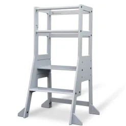 My Duckling Adjustable Learning Tower with Stool –Grey