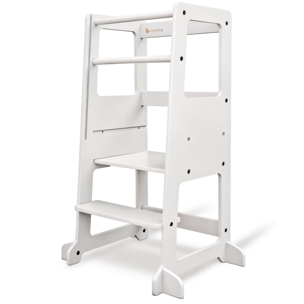 My Duckling Adjustable Learning Tower 2 in 1 –White