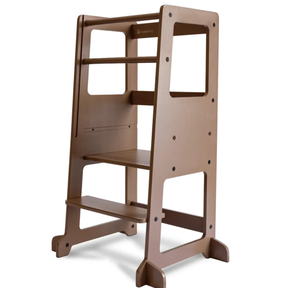 My Duckling Adjustable Learning Tower 2 in 1 –Walnut