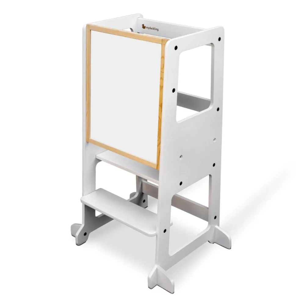 My Duckling Adjustable Learning Tower 2 in 1 –White