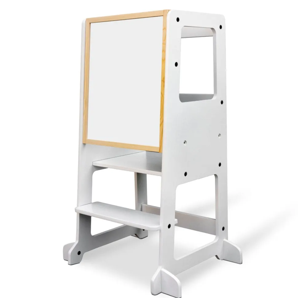 My Duckling Adjustable Learning Tower 2 in 1 –White
