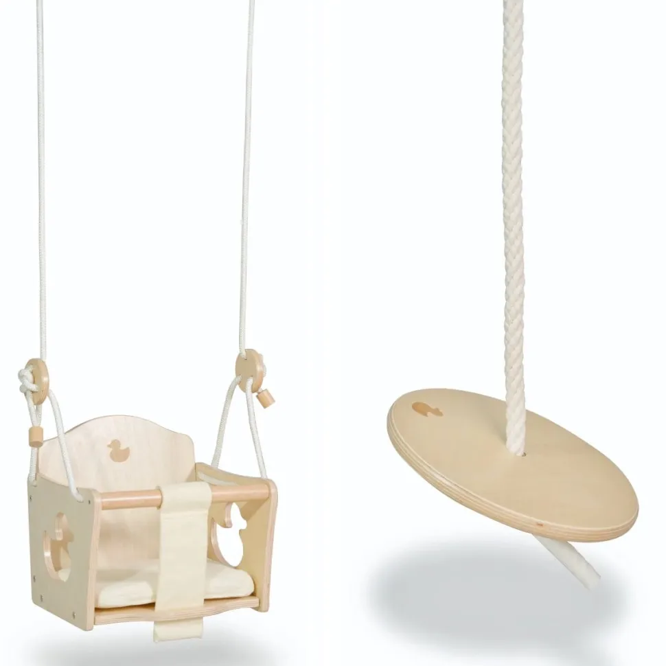 My Duckling Felix Baby Swing Seat&Felix Kids Disc Swing Set