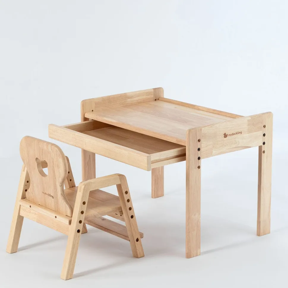 My Duckling Kids Activity Table and Chair Set - Bear