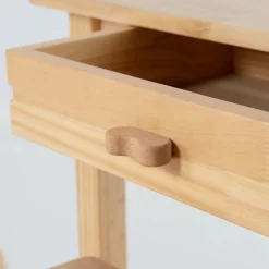 My Duckling Kids Study Table and Chair Set in Pinewood