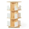 My Duckling Montessori Rotating Bookcase - Natural/White