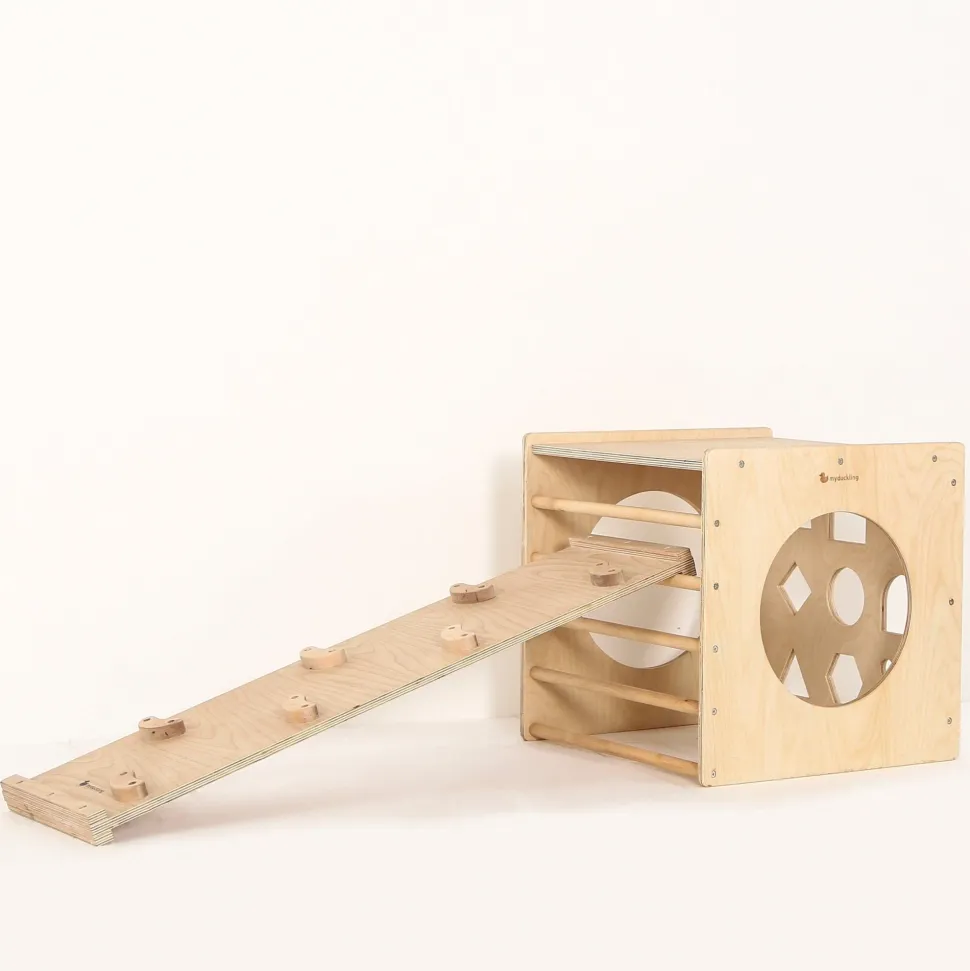 My Duckling Pikler Play Set (Cube+Ramp)
