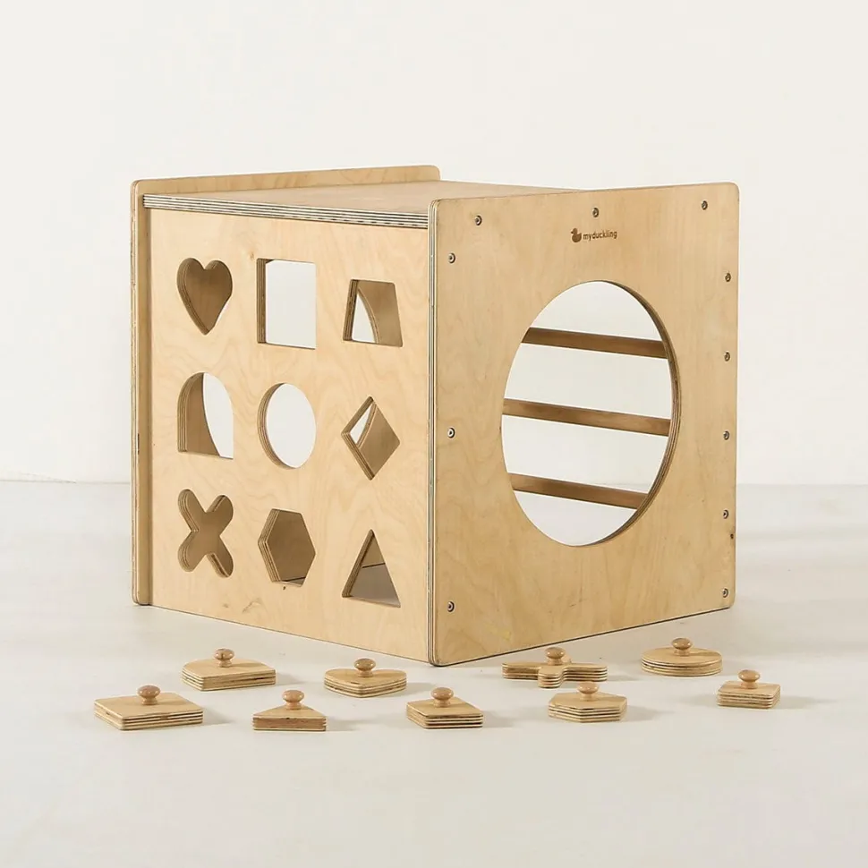 My Duckling Pikler Shape Sorter Play Cube