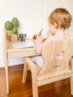 My Duckling Primary Adjustable Table and Chair Set - Duck