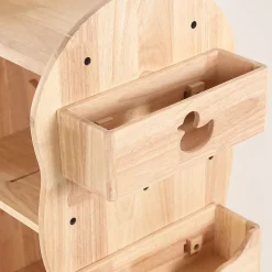 My Duckling Revolving Solid Wood Bookcase