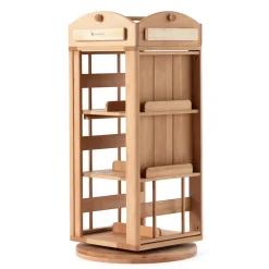 My Duckling Rotating Solid Wood Bookcase - London