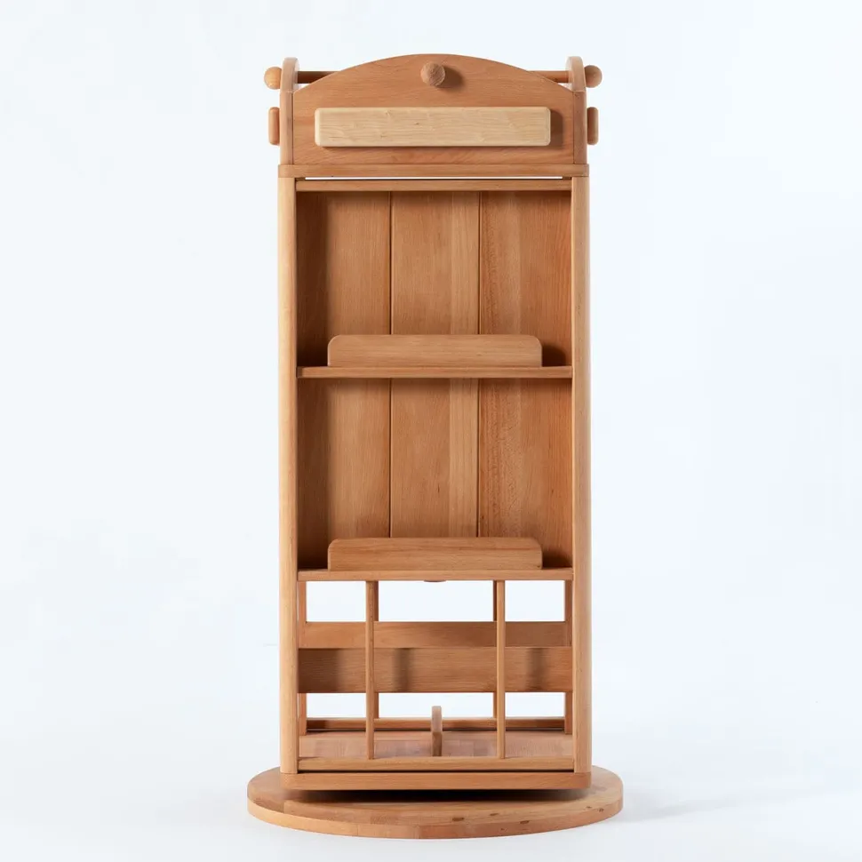 My Duckling Rotating Solid Wood Bookcase - London
