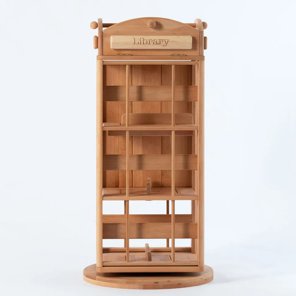 My Duckling Rotating Solid Wood Bookcase - London