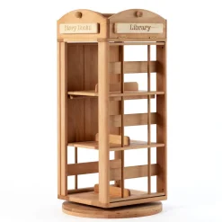 My Duckling Rotating Solid Wood Bookcase - London