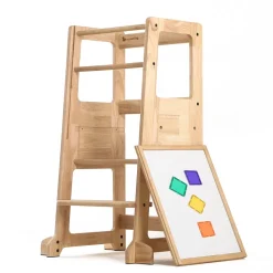 My Duckling Solid Wood Adjustable Learning Tower 2in1 - Deluxe