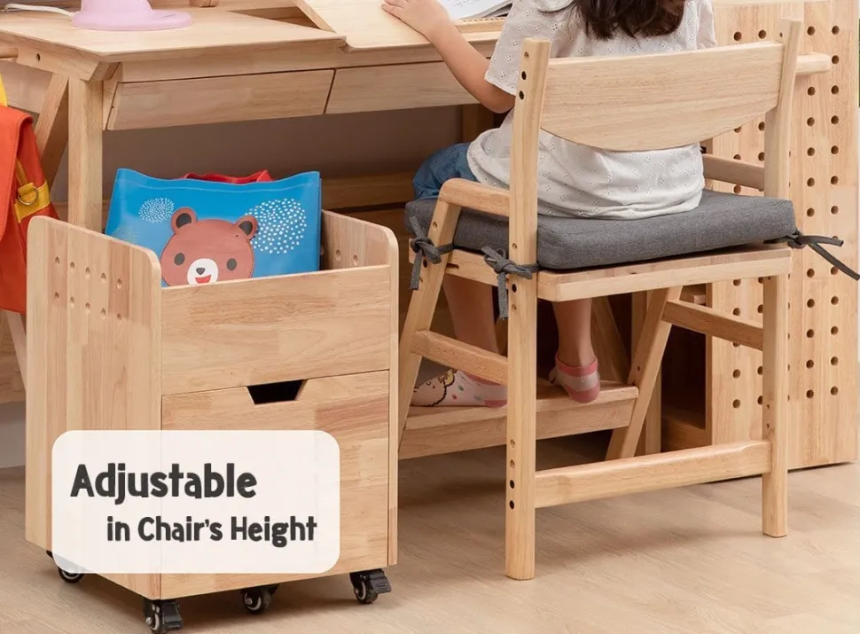 My Duckling Solid Wood Adjustable Study Chair