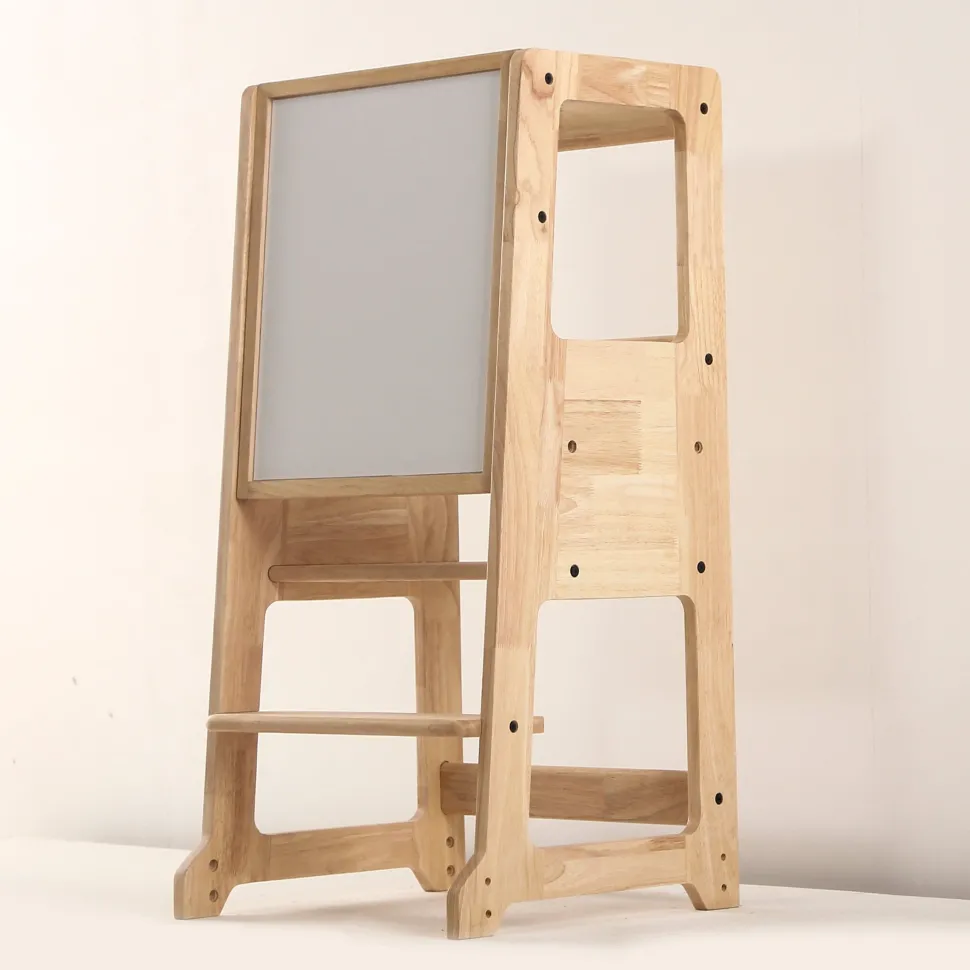 My Duckling Solid Wood Adjustable Learning Tower 2in1 - Deluxe