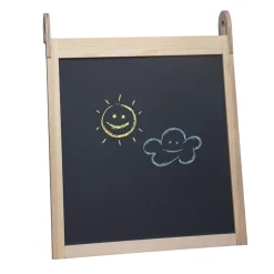 My Duckling Wooden Frame Magnetic Whiteboard with Hooks - Natural