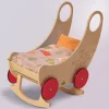 Nic Two-In-One Convertible Wooden Cradle and Pram