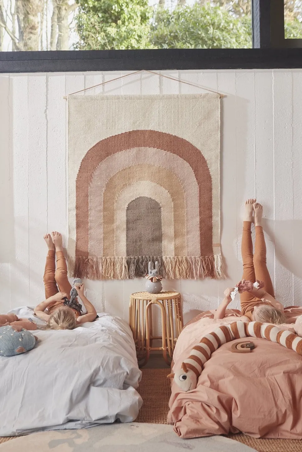 OYOY Follow The Rainbow Wall Rug Choko