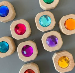Papoose Toys - Bitcoin Window Rainbow (15 Piece Set)