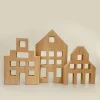 Papoose Toys - Dutch Wood Houses (3 Piece Set)