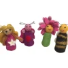 Papoose Toys - Garden Finger Puppets (4 Piece Set)