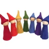 Papoose Toys - Rainbow Gnomes Wood Bodies (7 Piece Set)