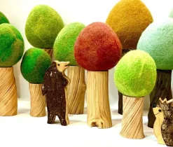Papoose Toys - Spring Trees (3 Piece Set)