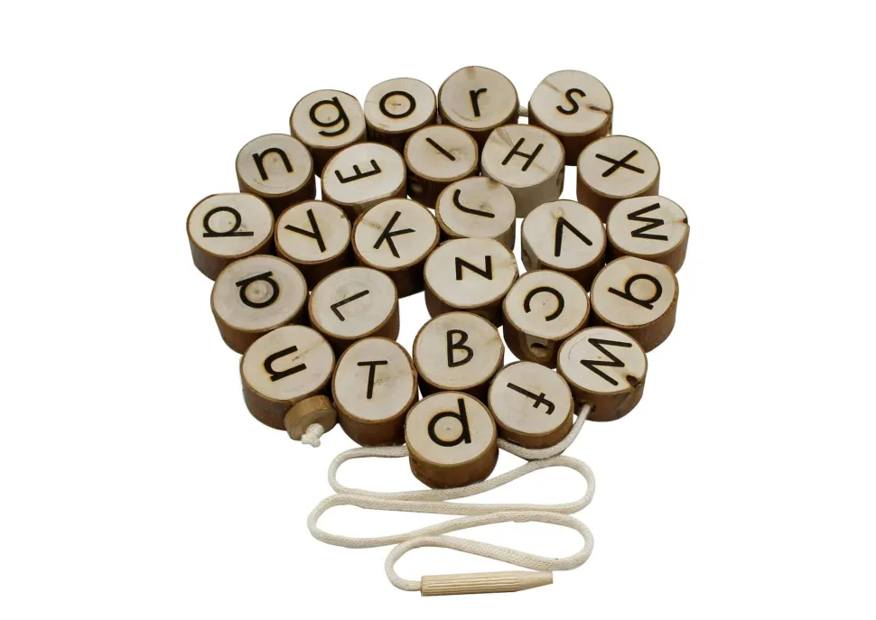 Qtoys Alphabet Threading Set