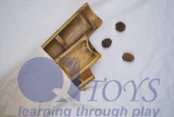 QToys Bamboo Sorting Trays Set Of 3