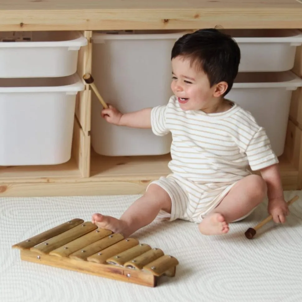 QToys Bamboo Xylophone