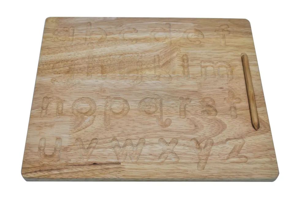 QToys Lower case Letter Tracing board