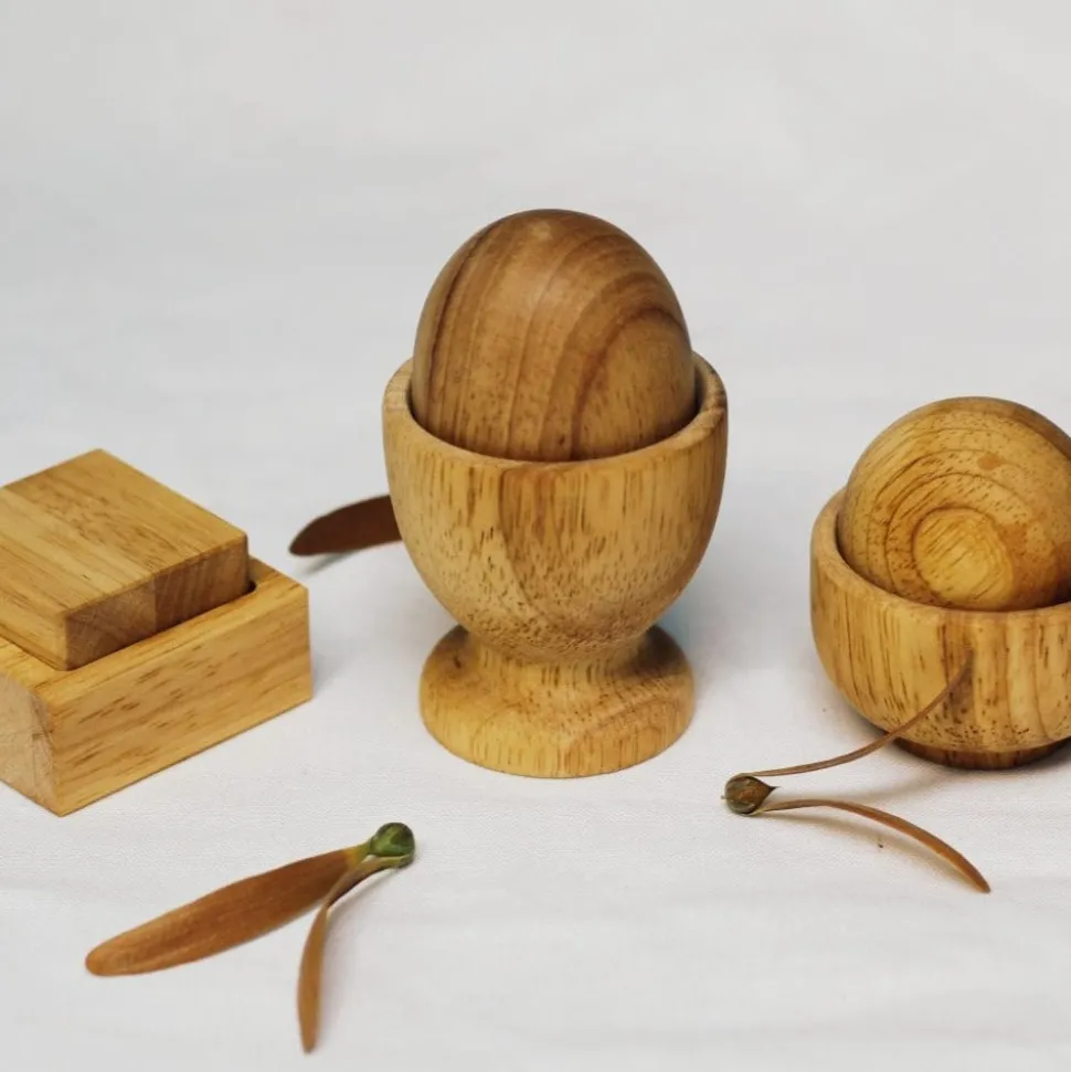 QToys Montessori Egg, Ball and Cup set