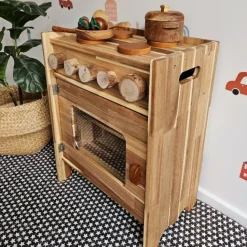 QToys Natural Wooden Stove
